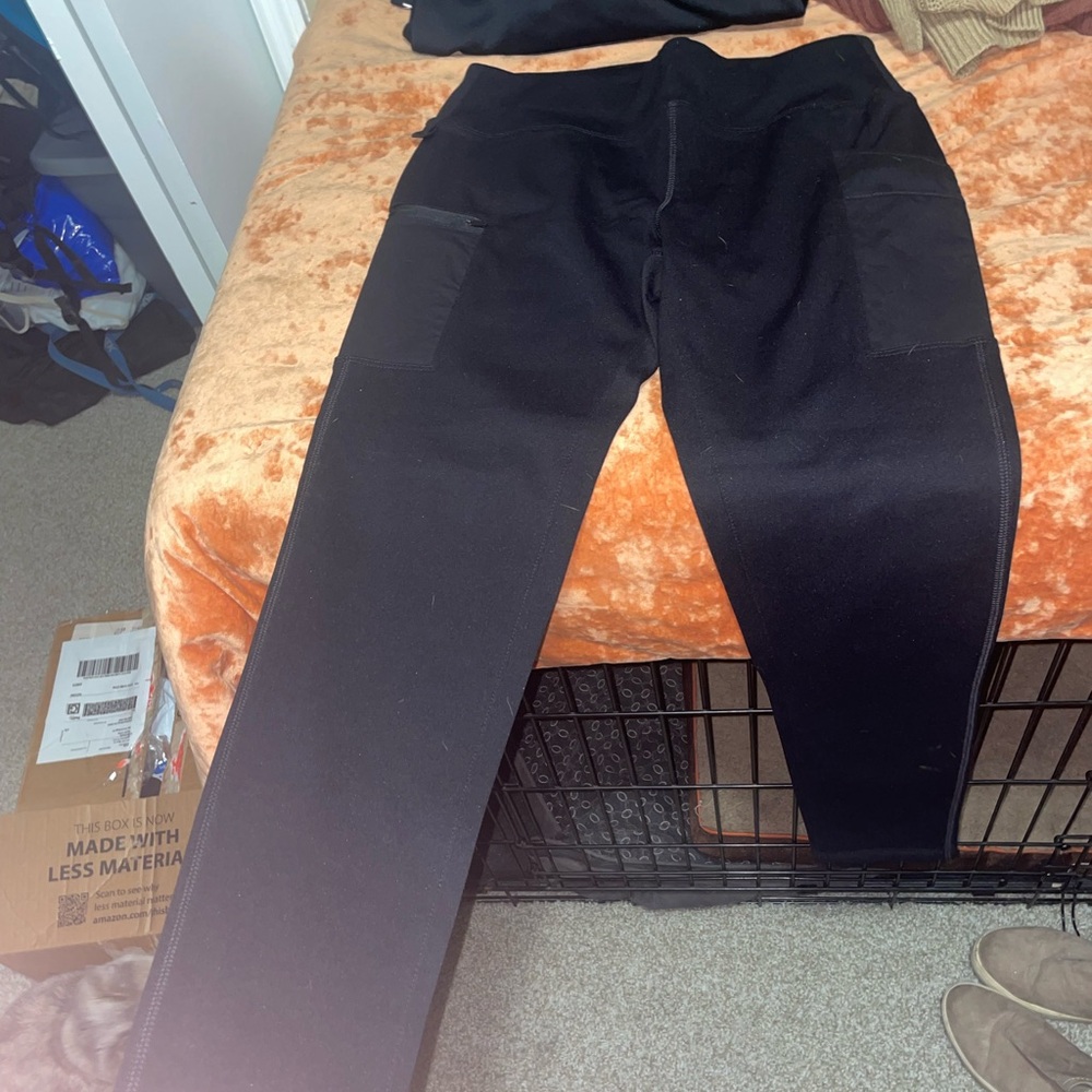 Black High-Waisted Pants